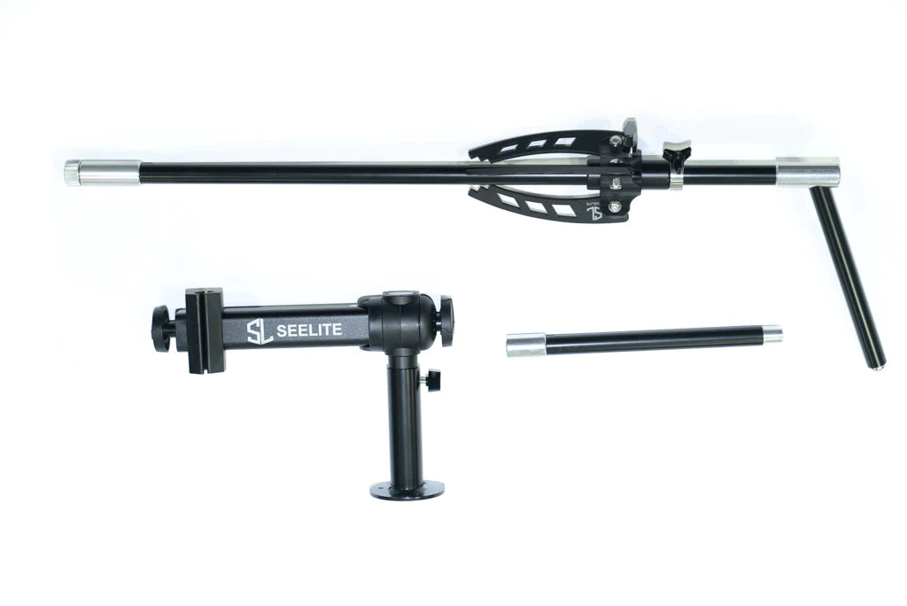 caddelite fishing pole SeeFish Ice Fishing / Boat Transducer Pole Bundle