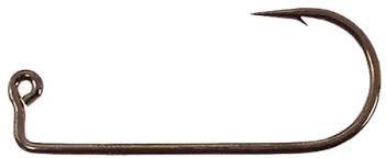 Mustad Jig Hook Round Bend Black Nickle Heavy Wire 50ct Size 6-0