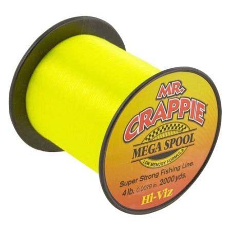 8lb mono fishing line Mr. Crappie Mega Spools