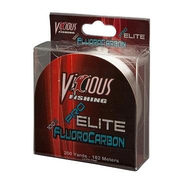 Vicious Pro Elite Fluorocarbon Clear 200yd 8lb – Chaddy Boys