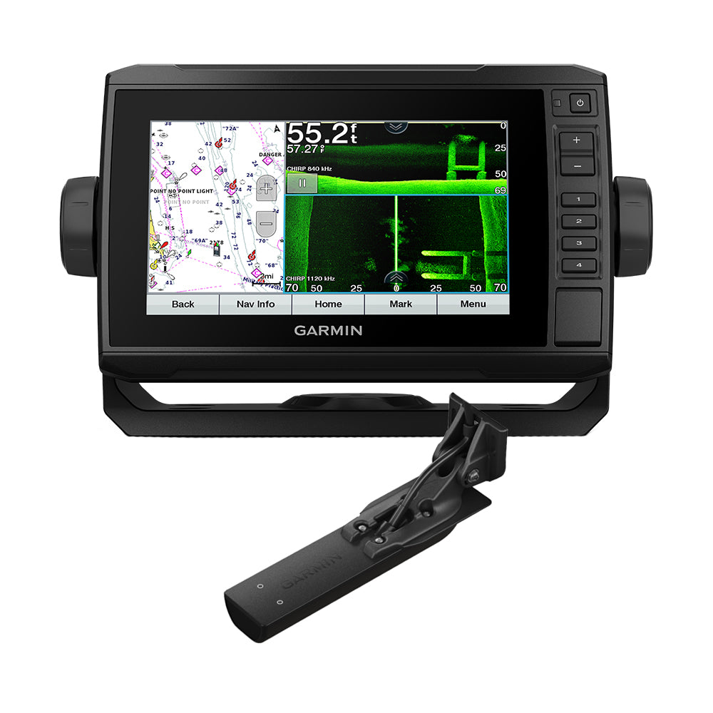 Garmin ECHOMAP™ UHD 74sv Combo GPS-Fishfinder - Preloaded US Offshore BlueChart® g3 w-GT56UHD-TM