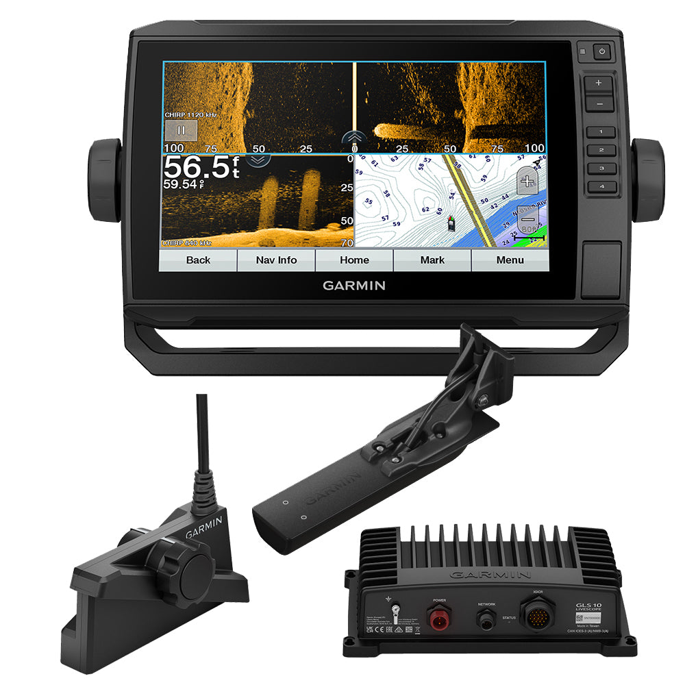 Garmin ECHOMAP™ UHD 93sv Combo GPS-Fishfinder w-GT56 LiveScope