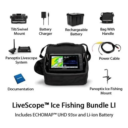 Garmin LiveScope™ Ice Fishing Bundle LI -