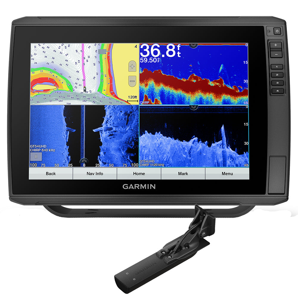 Garmin ECHOMAP UHD 93SV LiveScope Plus LVS34 Lithium Bundle Fish Finder