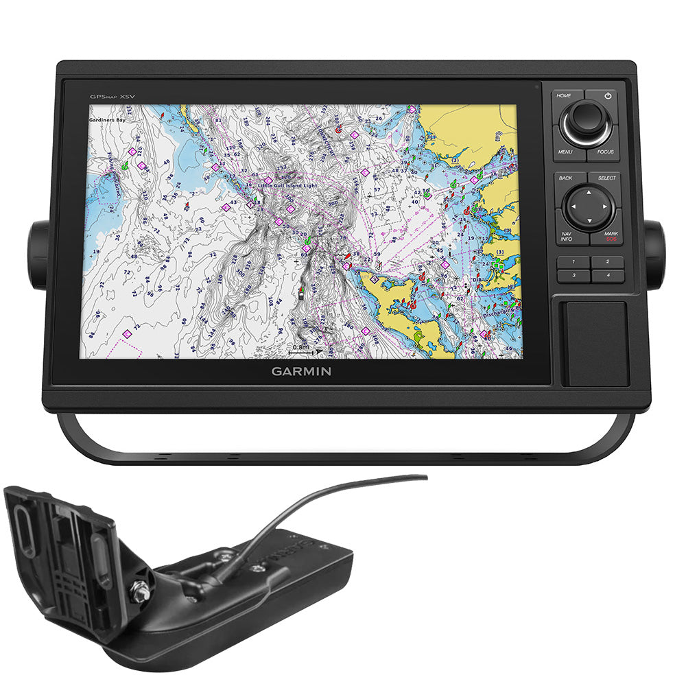 Garmin GPSMAP® 1242xsv Combo GPS-Fishfinder GN+ w-GT52-TM