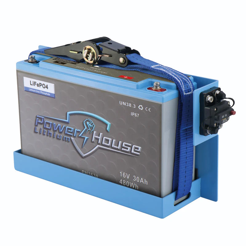 PowerHouse Lithium 16V 30Ah Deep Cycle Battery Kit for FFS