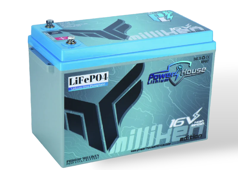 PHL Milliken Edition 16V 140Ah Deep Cycle Battery (5 to 8 devices) - - LIMITED EDITION