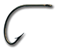 Mustad Wide Gap Hook Bronze 100ct Size 1-0