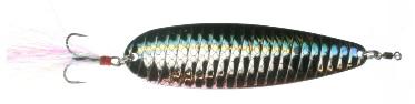 Nichols 4" Lake Fork Flutter Spoon, Blueback HD, 3-4oz