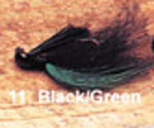 Arkie 1-4 Bucktail 6-cd Black-Green
