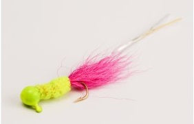 Slater Electric Chicken Jig 1-16 Chart-Pink-Pink #4 Hook 3pk