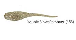 Bobby Garland Baby Shad 2" 18ct Double Silver Rainbow