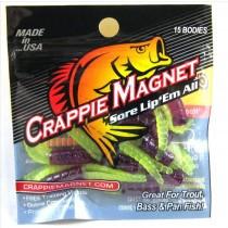 Leland Crappie Magnet 1.5" 15ct The Therapist