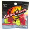 Leland Crappie Magnet 1.5" 15ct Red-Chartreuse