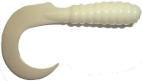 Big Bite Curl Tail Grub 2" 10ct White