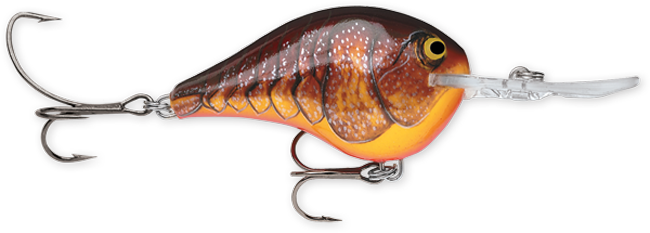 Rapala DT Series 3-4 Brown Crawdad