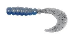 Big Bite Fat Grub 2" 10ct Blue-Silver