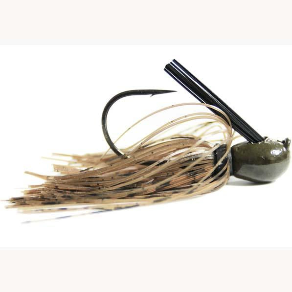 Missile Ike's Mini Flip Jig 1-2 Candy Grass