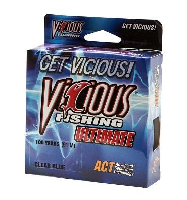 Vicious Ultimate Clear-Blue 100yd 17lb
