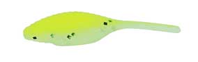 Bass A Tiny Shad 1.5" 15ct Limetruse Ghost
