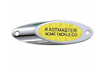 Acme Kastmaster Spoon w-Flash Tape 3-8oz Chrome-Chartreuse