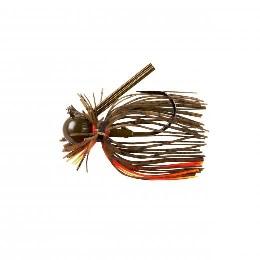 War Eagle Heavy Finesse Jig 1-2 Green Pumpkin Orange
