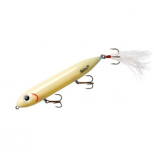 Heddon Super Spook Feathered 5" 7-8oz Bone