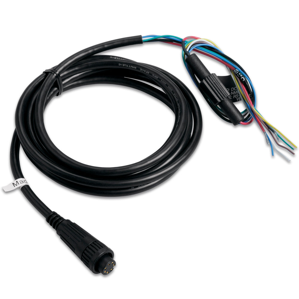 Garmin Power-Data Cable - Bare Wires f-Fishfinder 320C, GPS Series & GPSMAP® Series