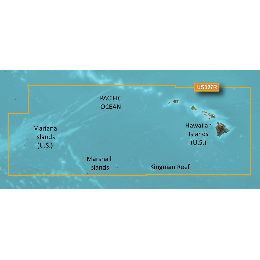 Garmin BlueChart® g3 Vision® HD - VUS027R - Hawaiian Islands - Mariana Islands - microSD™-SD™
