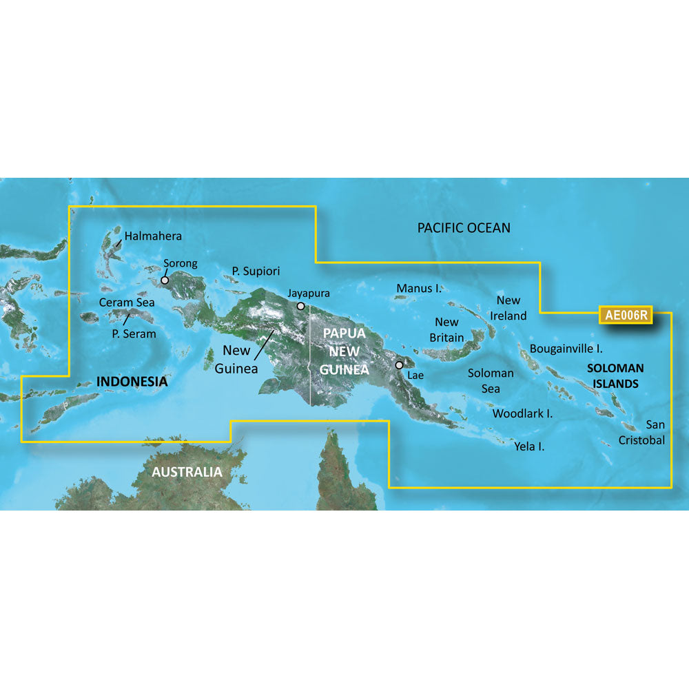 Garmin BlueChart® g2 Vision® HD - VAE006R - Timor Leste-New Guinea - microSD™-SD™