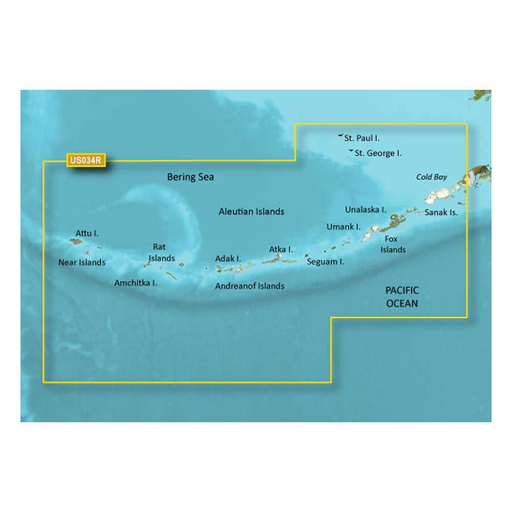 Garmin BlueChart® g3 Vision® HD - VUS034R - Aleutian Islands - microSD™-SD™