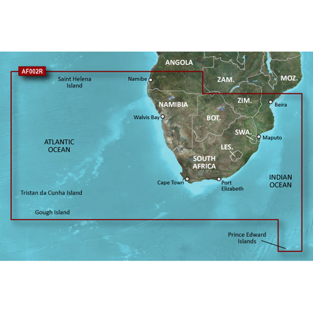 Garmin BlueChart® g2 HD - HXAF002R - South Africa - microSD™-SD™