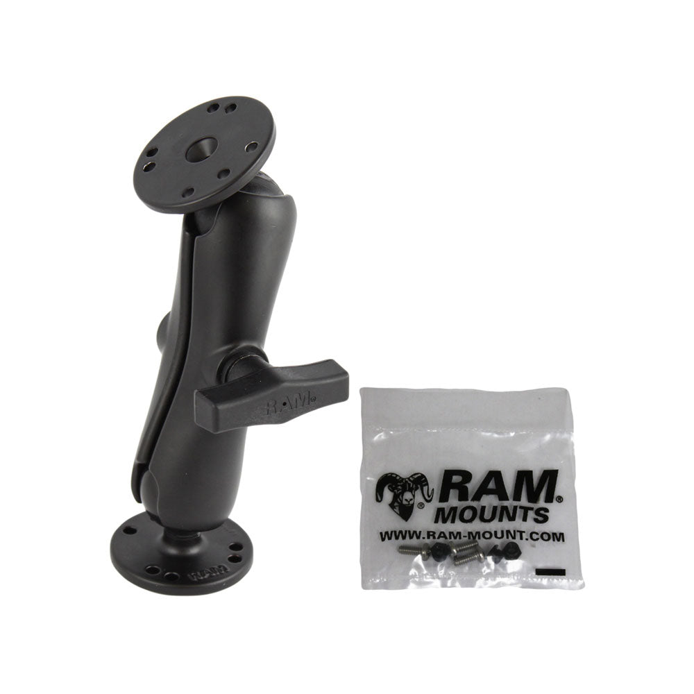 RAM Mount Double Socket Arm f-Garmin Fixed Mount GPS - 1.5"