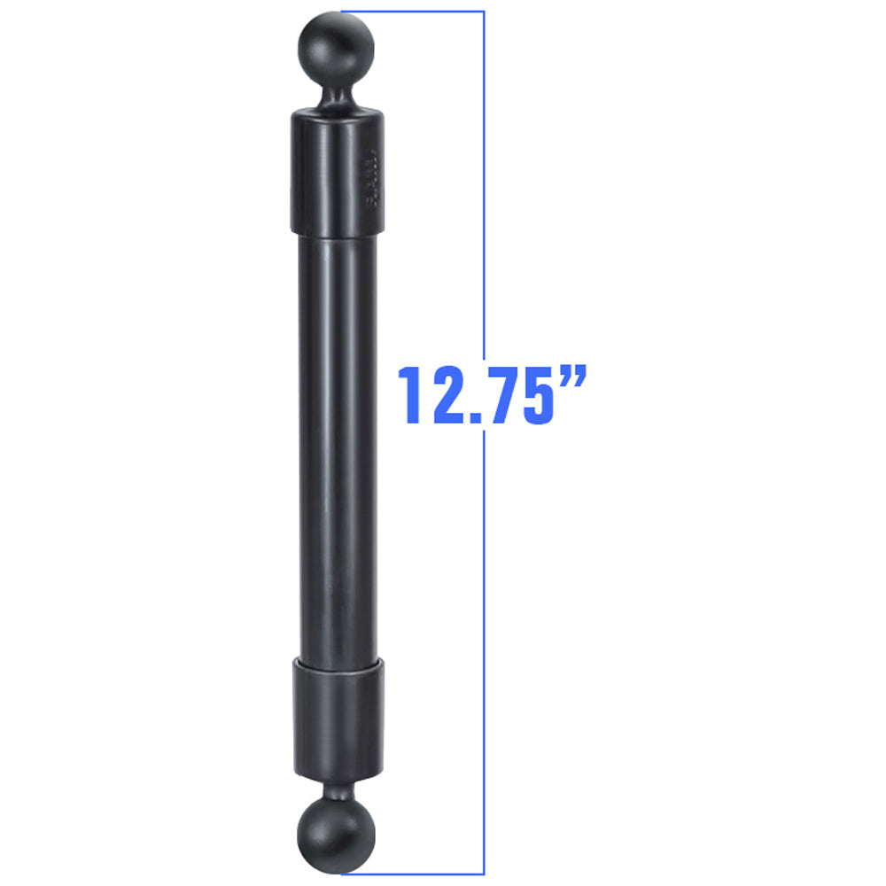 RAM Mount 12.75" Long Extension Pole w-2 1" Balls
