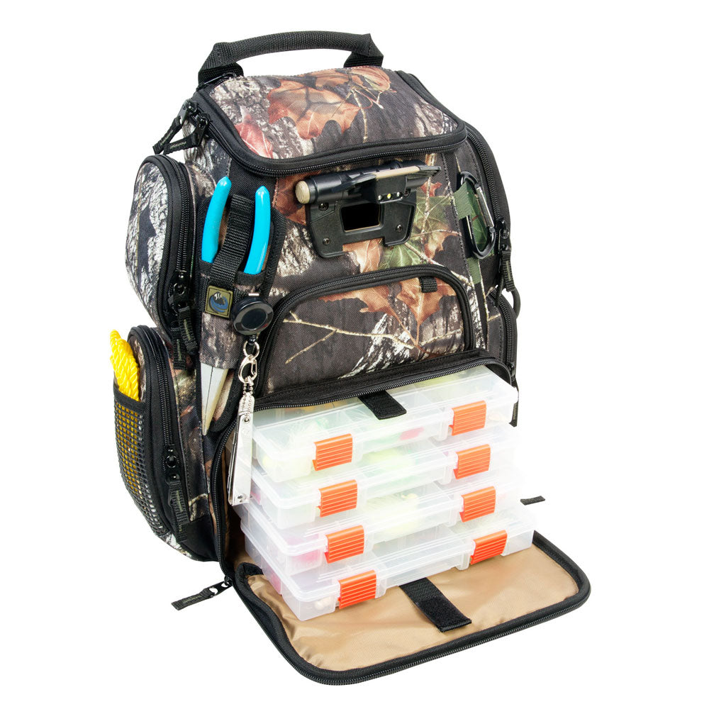 Wild River RECON Mossy Oak Compact Lighted Backpack w-4 PT3500 Trays