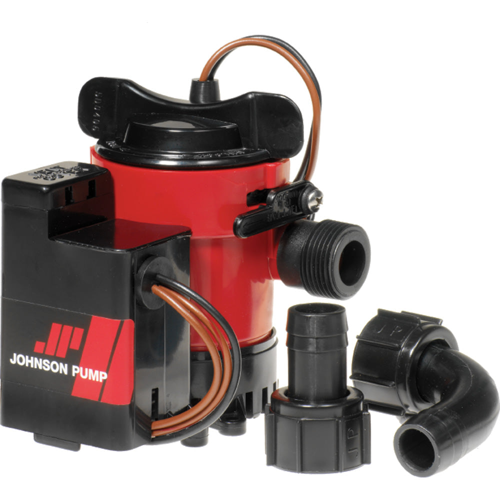 Johnson Pump Cartridge Combo 1000GPH Auto Bilge Pump w-Switch - 12V