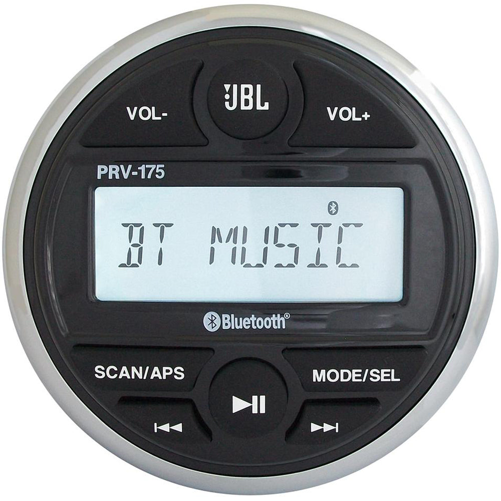 JBL PRV 175 AM-FM-USB-Bluetooth® Gauge Style Stereo