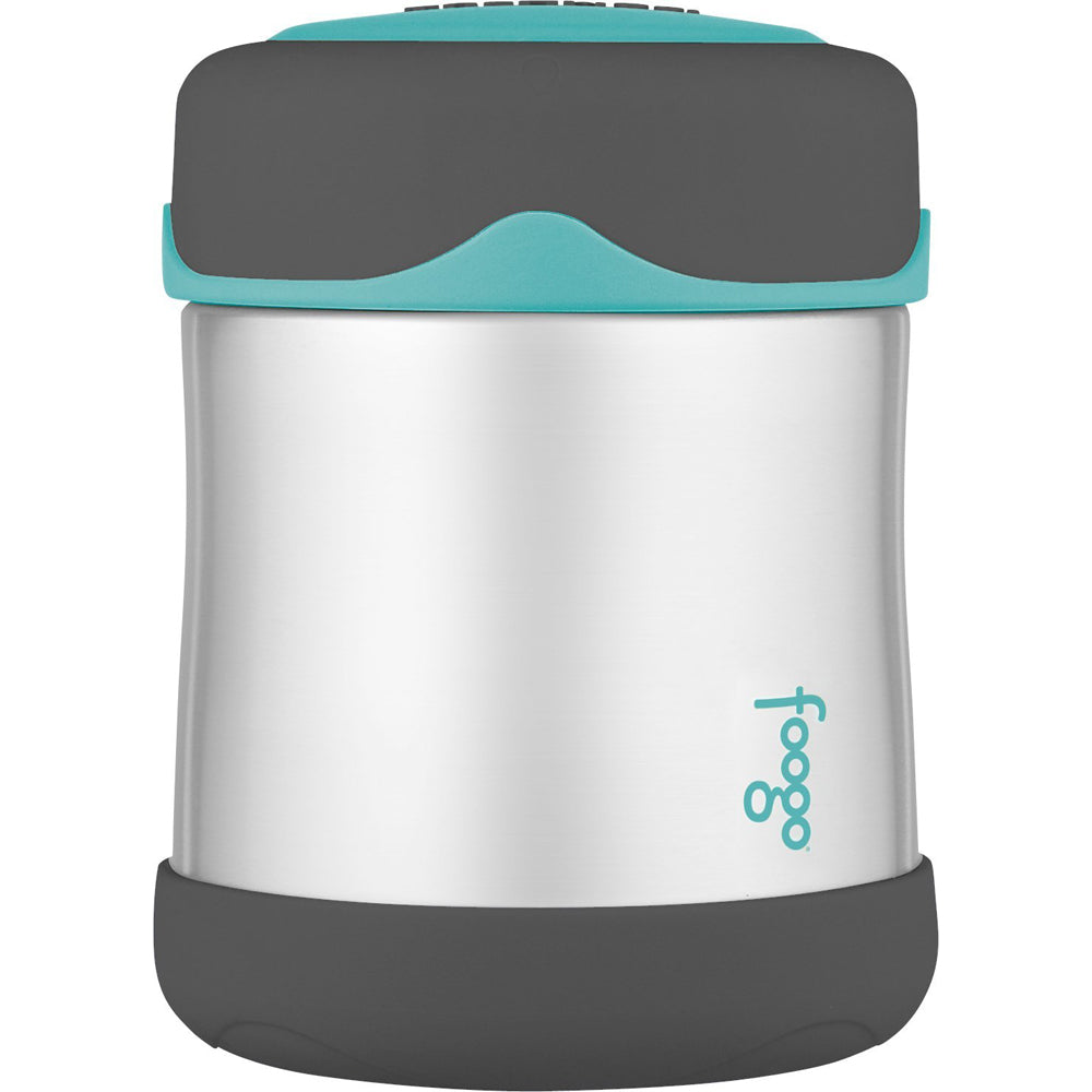 Thermos Foogo® Stainless Steel, Vacuum Insulated Food Jar - Teal-Smoke - 10 oz.