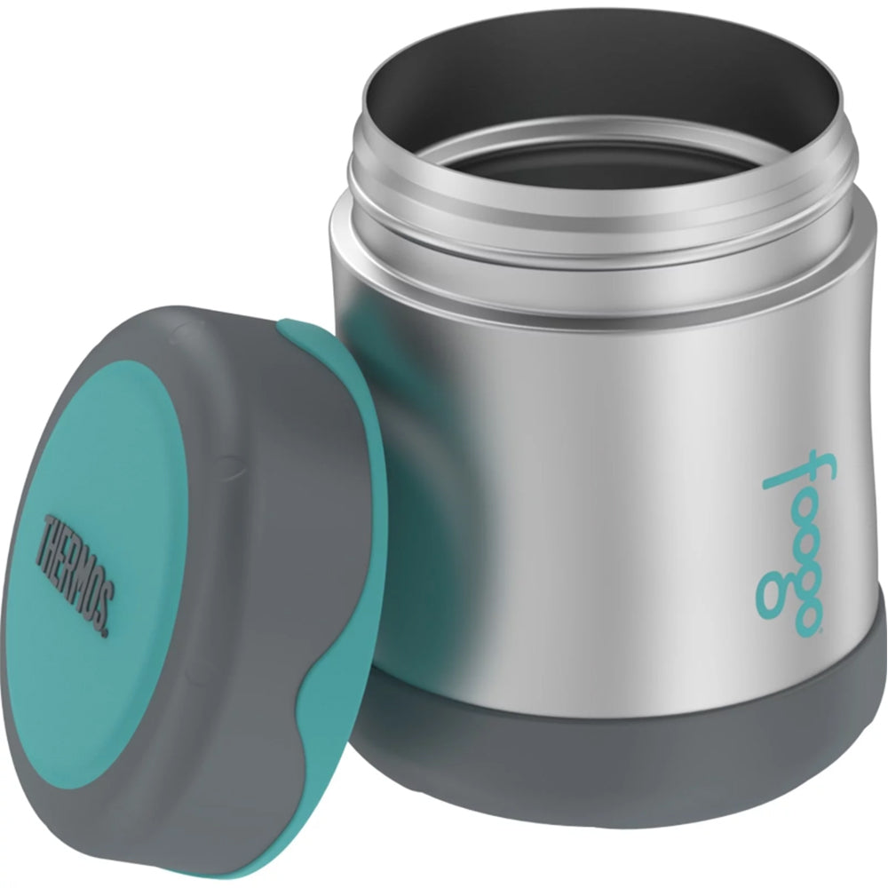 Thermos Foogo® Stainless Steel, Vacuum Insulated Food Jar - Teal-Smoke - 10 oz.