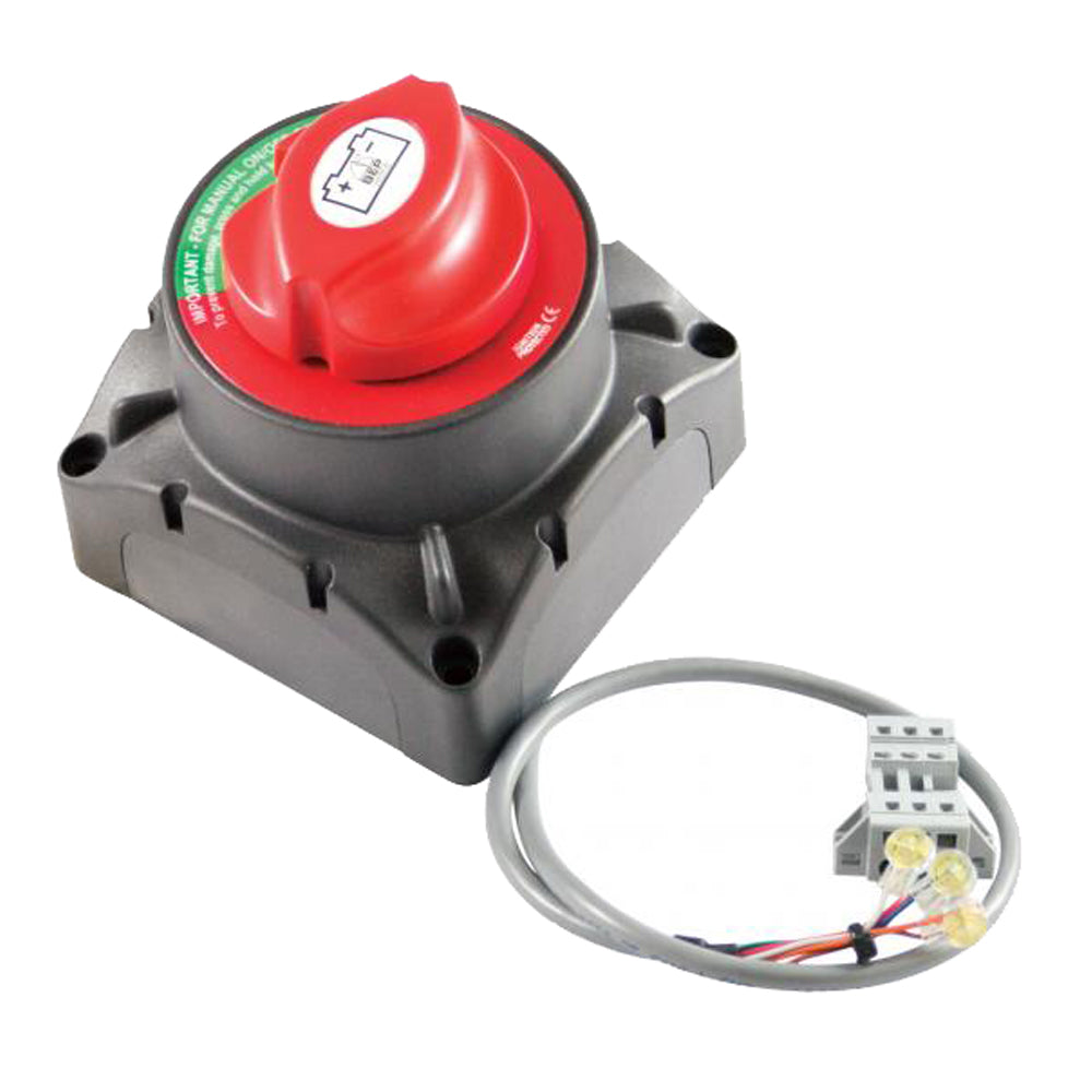 BEP Remote Operated Battery Switch w-Optical Sensor - 500A 12-24v