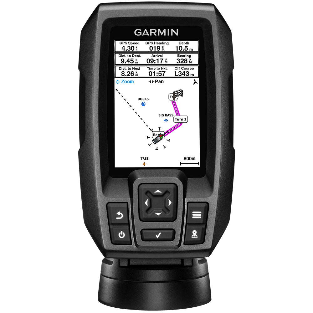 Garmin STRIKER™ 4 Fishfinder Worldwide Version w-77-200kHz - 4-Pin Tra