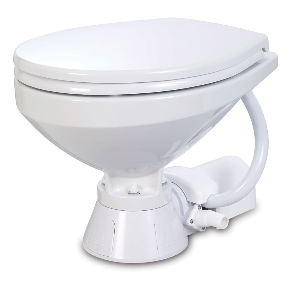 Jabsco Electric Marine Toilet - Regular Bowl w-Soft Close Lid - 12V