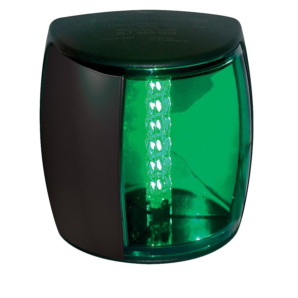 Hella Marine NaviLED PRO Starboard Navigation Lamp - 2nm - Green Lens-Black Housing
