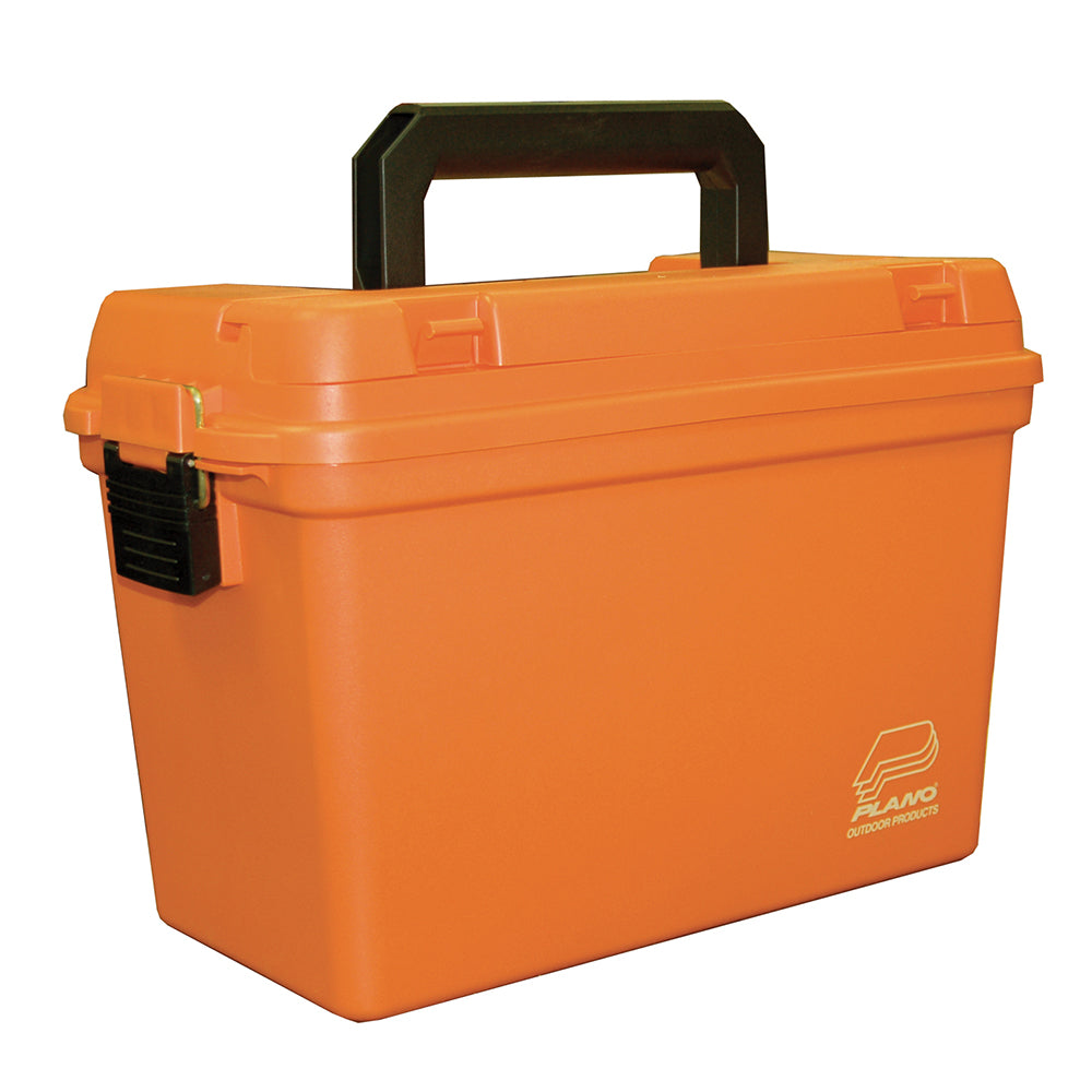 Plano Deep Emergency Dry Storage Supply Box w-Tray - Orange