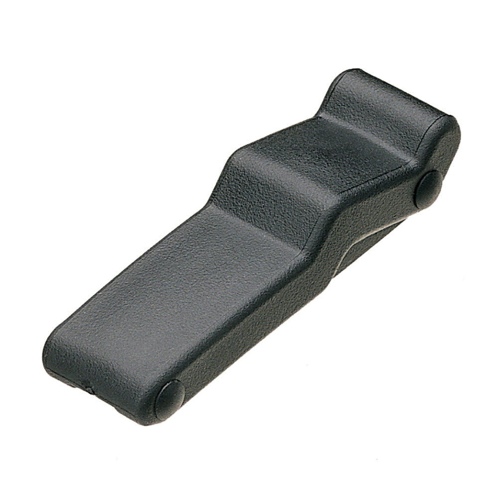 Southco Concealed Soft Draw Latch w-Keeper - Black Rubber