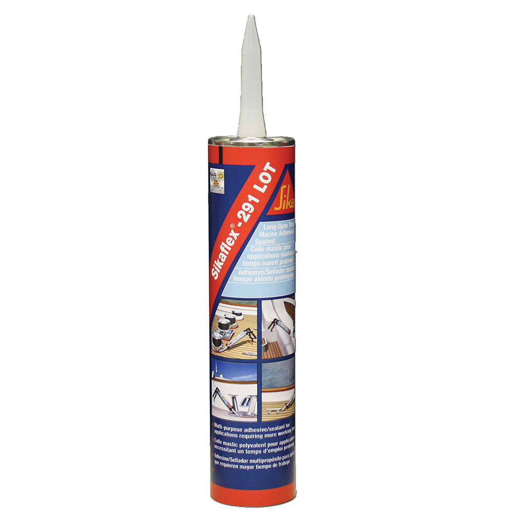 Sika Sikaflex® 291 LOT Slow Cure Adhesive & Sealant 10.3oz(300ml) Cartridge - White