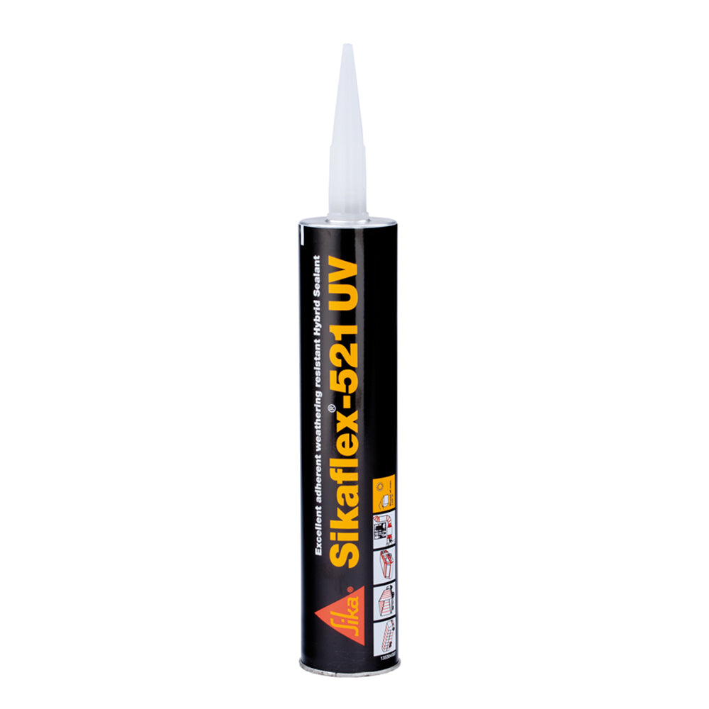Sika Sikaflex® 521UV UV Resistant LM Polyurethane Sealant - 10.3oz(300ml) Cartridge - White