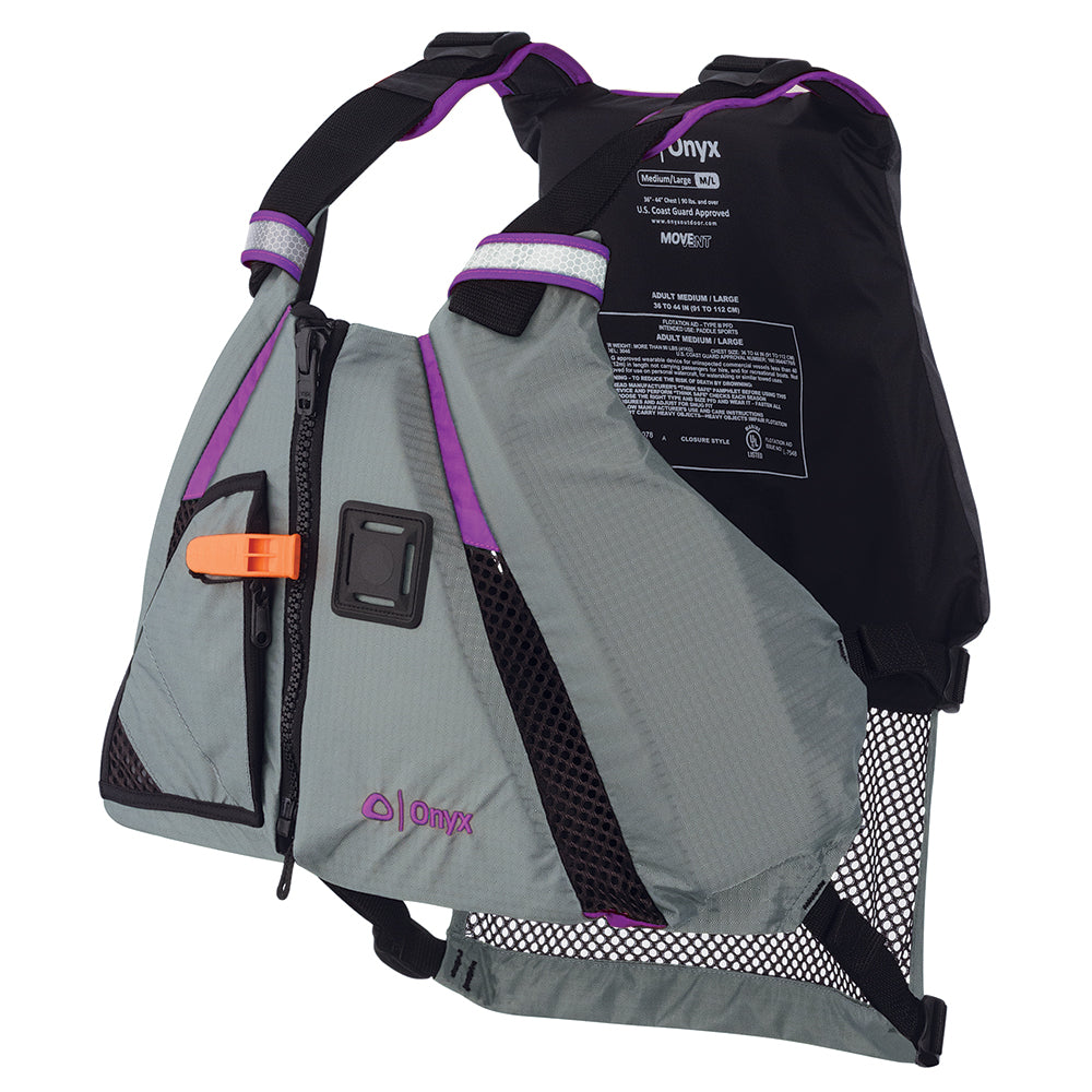 Onyx MoveVent Dynamic Paddle Sports Vest - Purple-Grey - XL-XXL