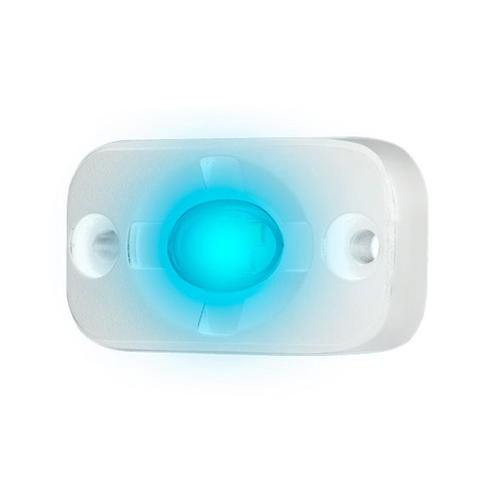 HEISE Marine Auxiliary Accent Lighting Pod - 1.5" x 3" - White-Blue