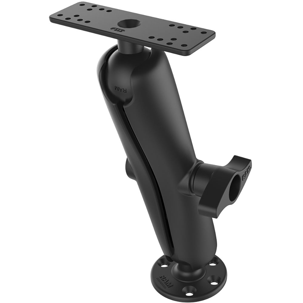 Ram Mount Universal D Size Ball Mount with Long Arm for 9"-12" Fishfinders and Chartplotters